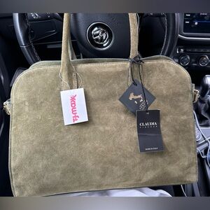 Claudia Firenze Suede Bag